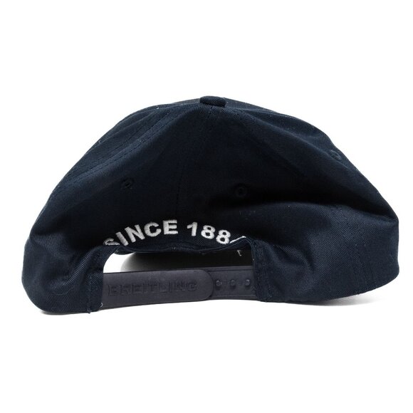 Breitling Black Adjustable Baseball Cap With Yellow Embroidered Logo Cotton - Picture 3 of 8